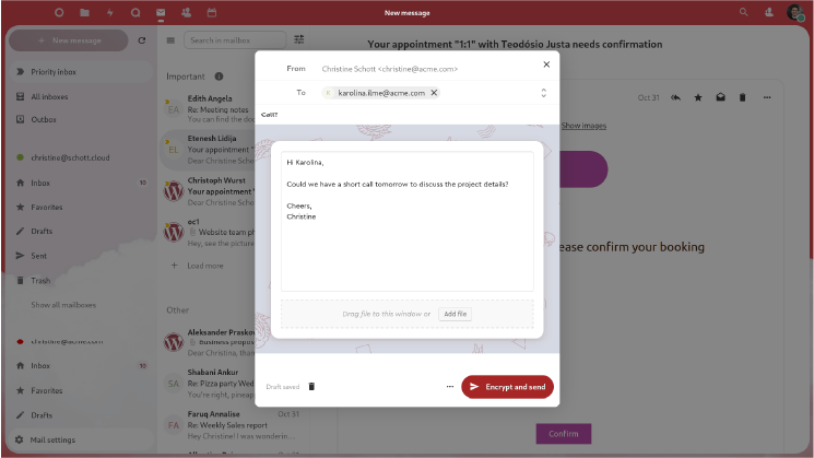 Check and manage your Emails